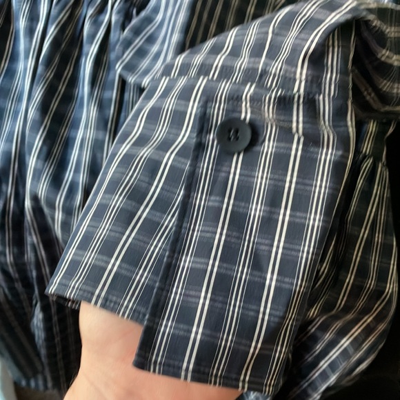 Tibi striped plaid babydoll dress - Size 0 - Picture 5 of 8